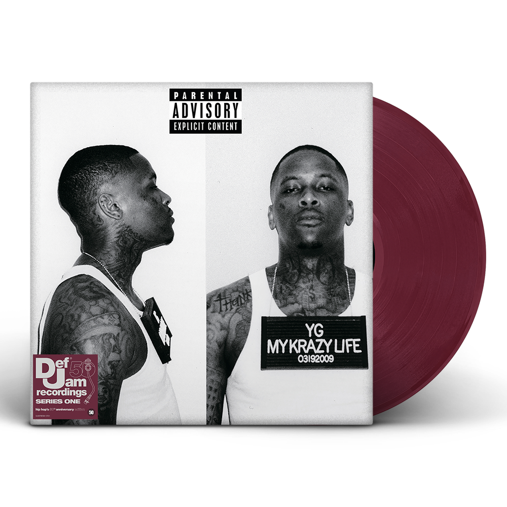 YG - My Krazy Life: Burgundy  Vinyl 2LP