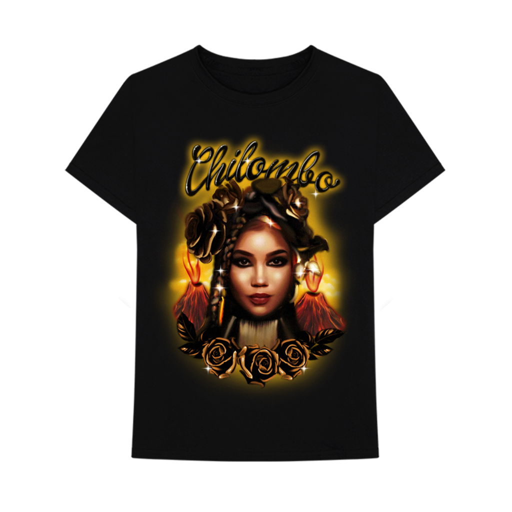 Jhene Aiko - CHILOMBO DELUXE AIRBRUSH T-SHIRT