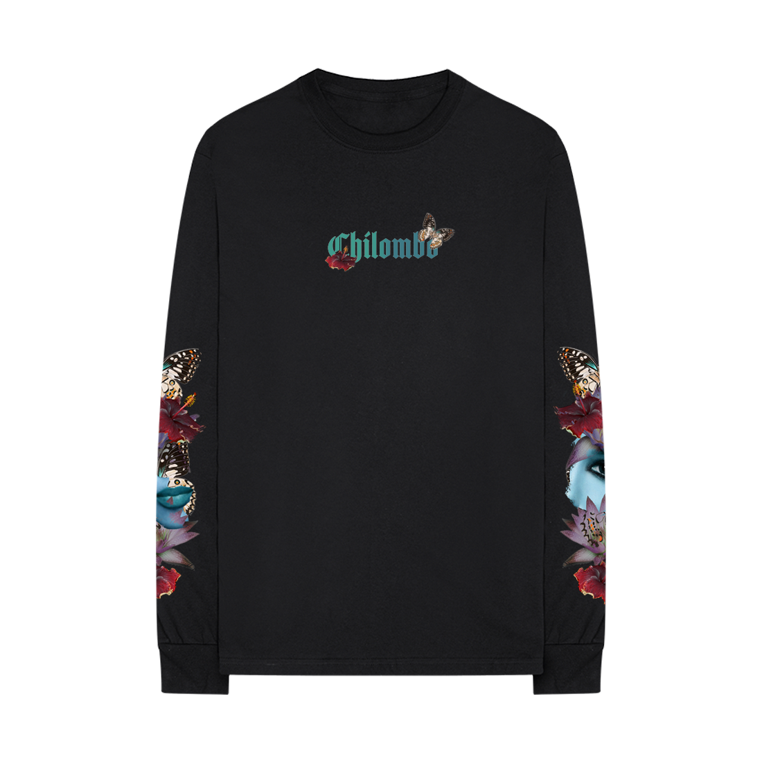 Jhene Aiko - CHILOMBO DELUXE COLLAGE LONGSLEEVE T-SHIRT