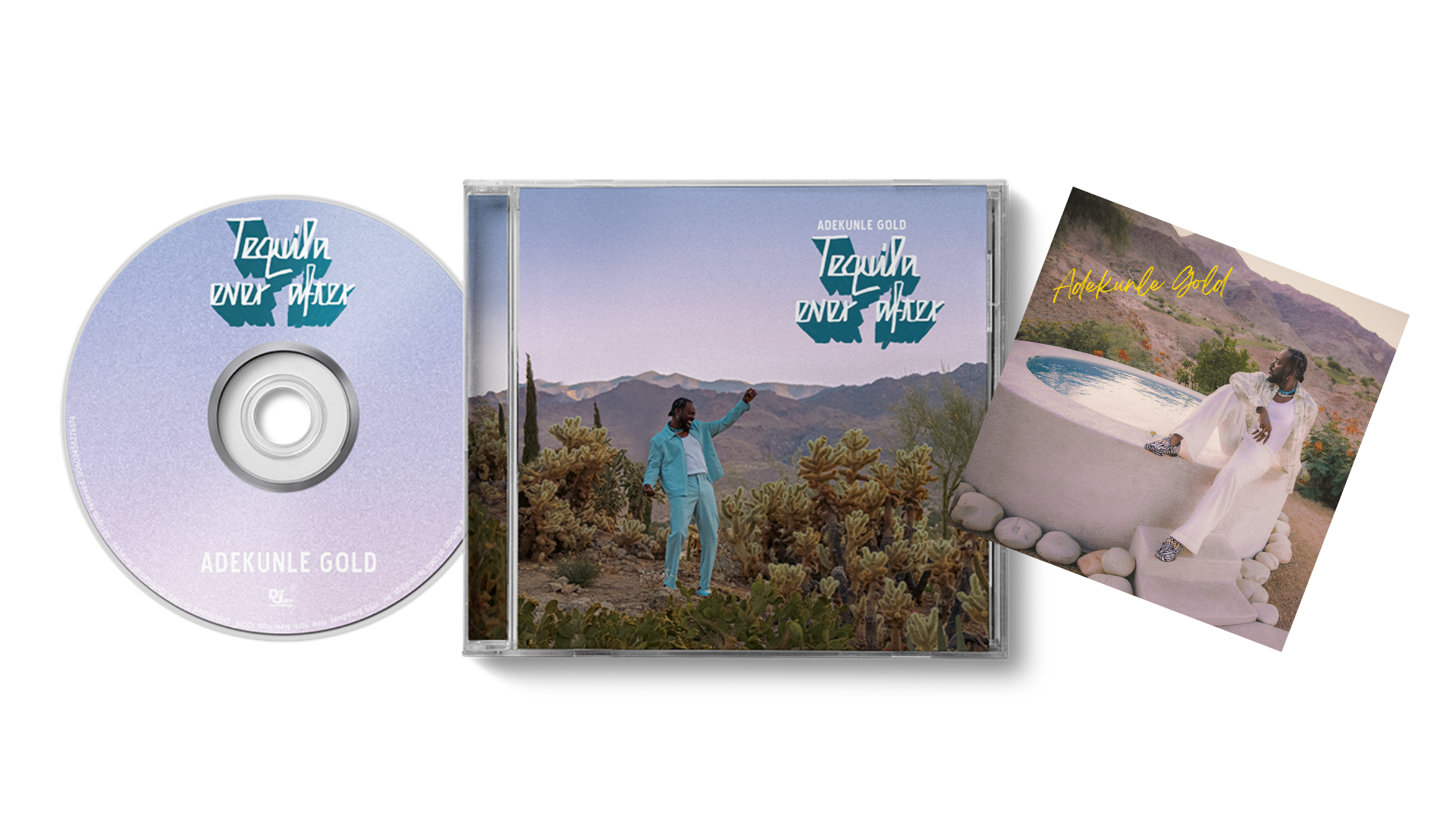 Adekunle Gold - Tequila Ever After CD + Signed Art - 0207 Def Jam