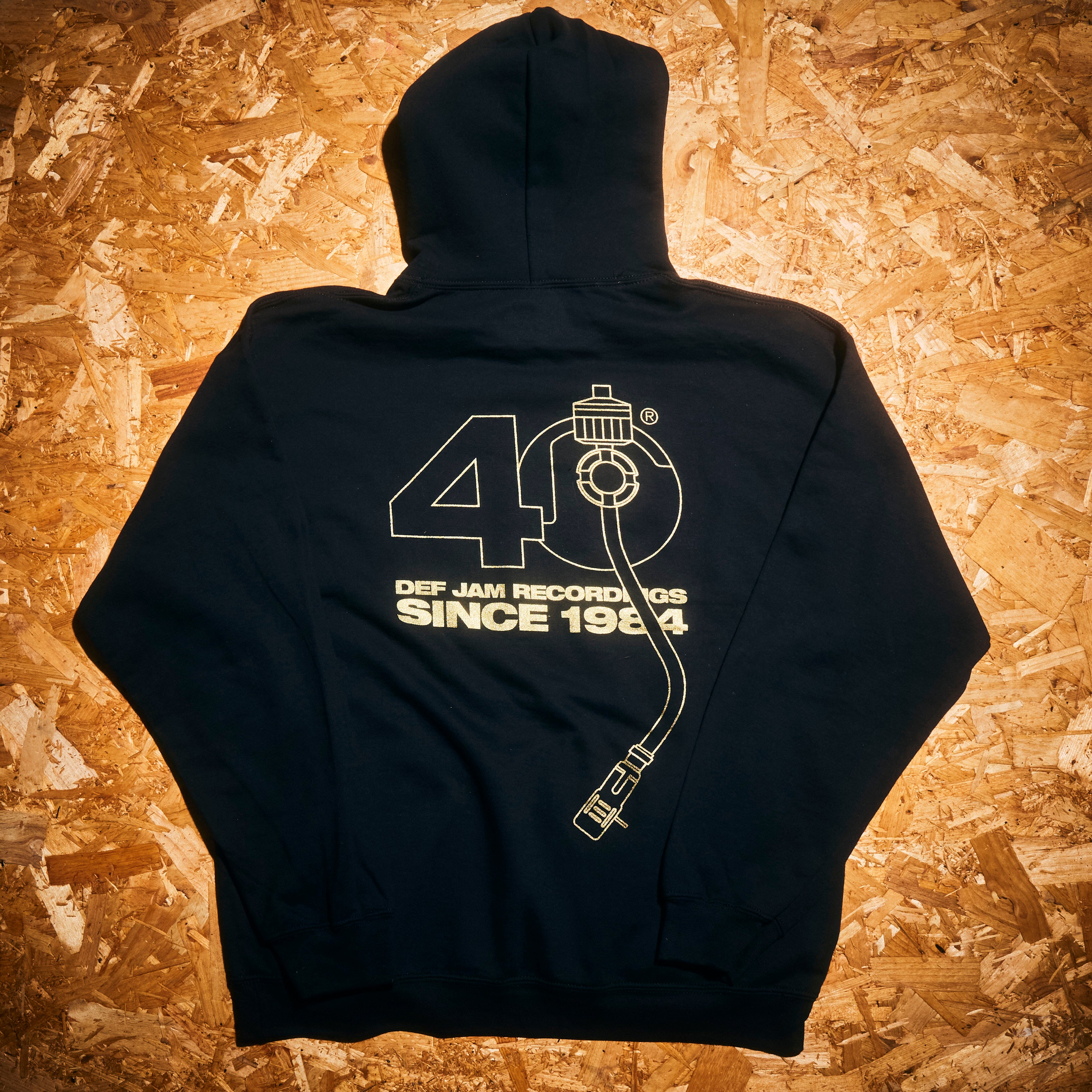 0207 Def Jam - Limited Edition Def Jam 40th Anniversary Black Hoodie